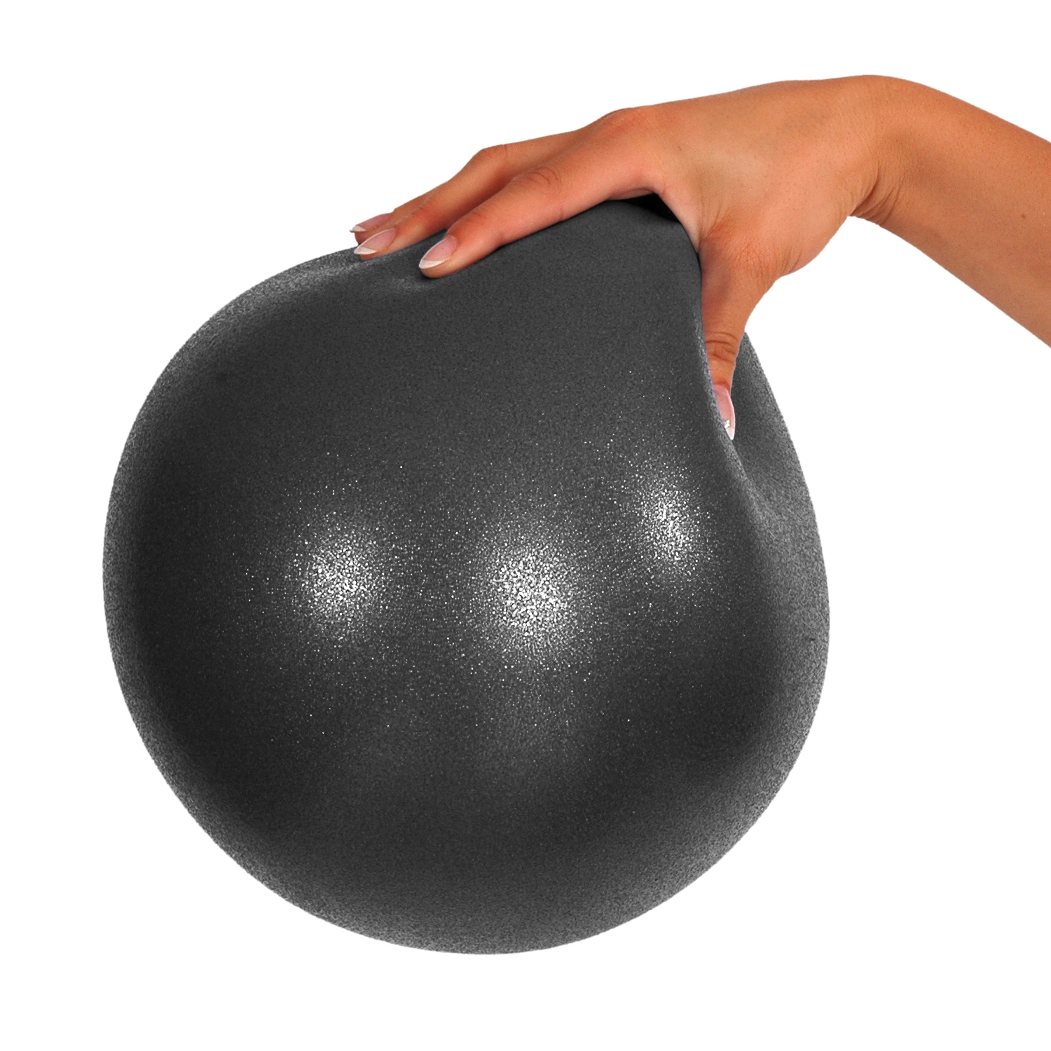 Ball d'exercice - Mambo - doux - diam. 26 cm - noir
