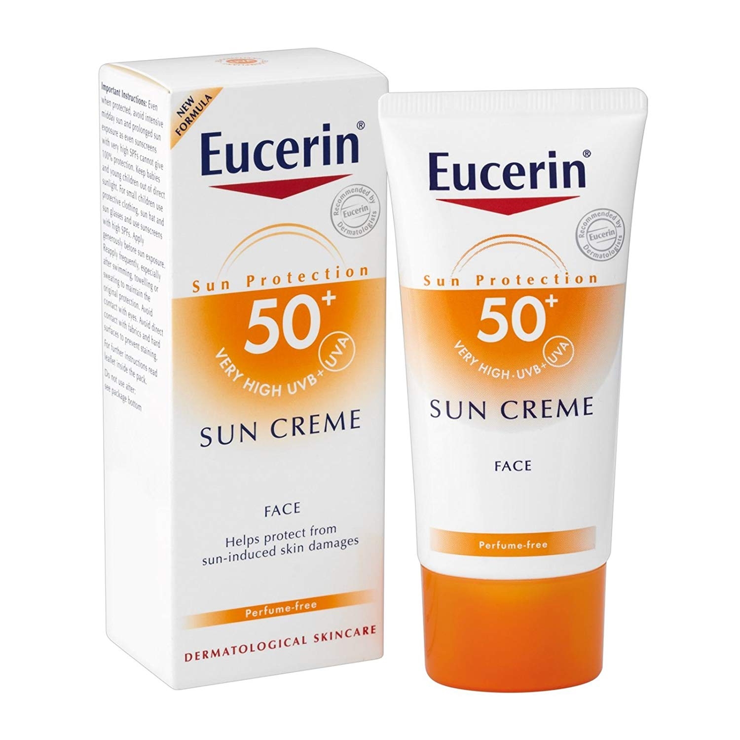 Eucerin sun crème visage 50+ - 50 ml