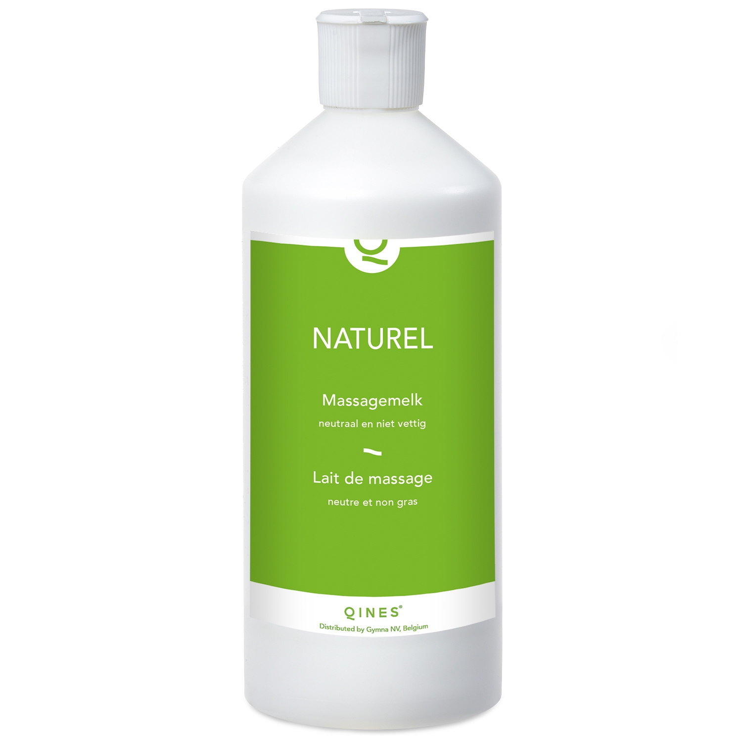 Naturel massagemelk Qines - 500 ml