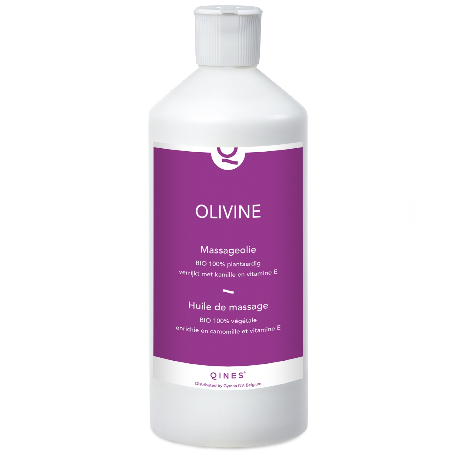 Huile de massage Olivine bio - Qines - 500 ml