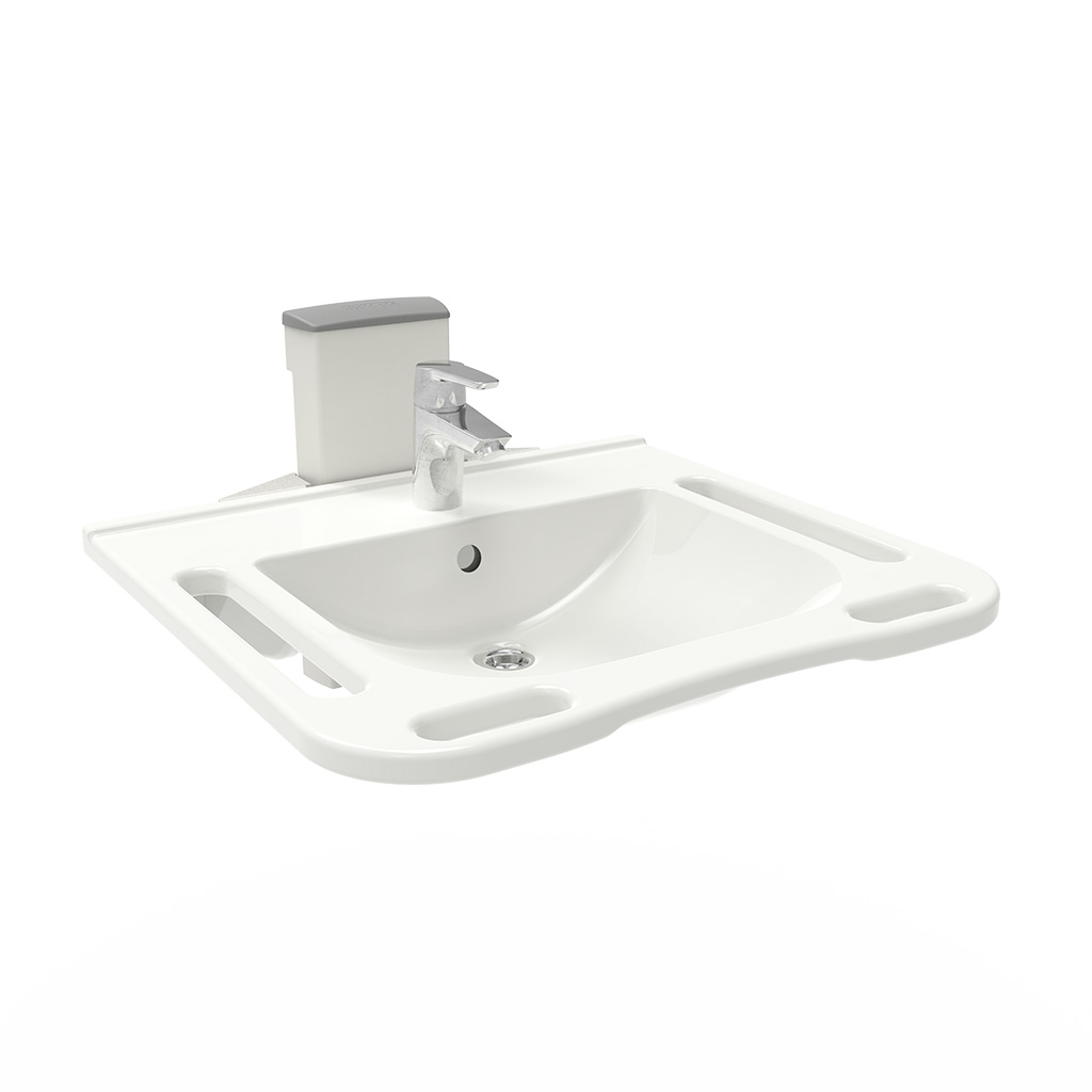 Lavabo Ropox Adaptline, H/L unit 20 cm, incl. mengkraan + flexibels