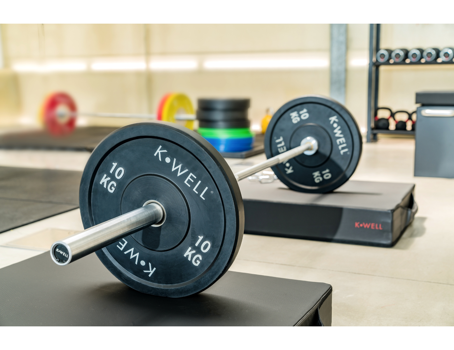 Kwell Bumper plate - 5 kg - zwart - per stuk