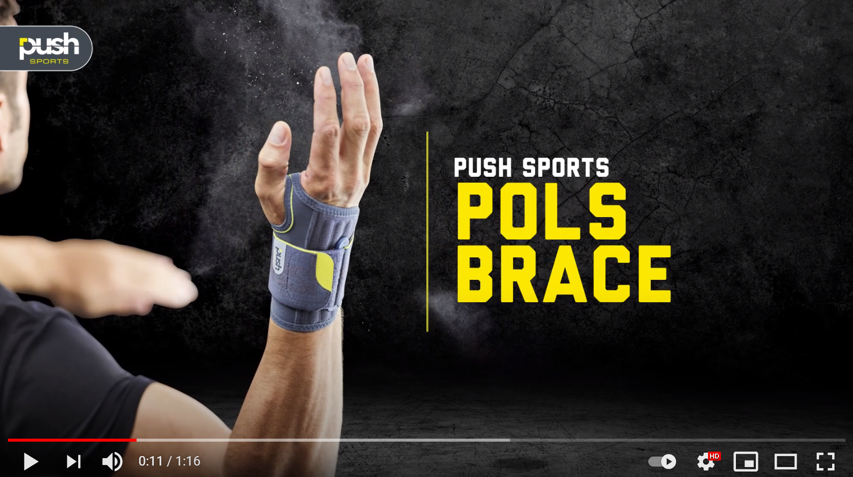 Push Sports Polsbrace L Links