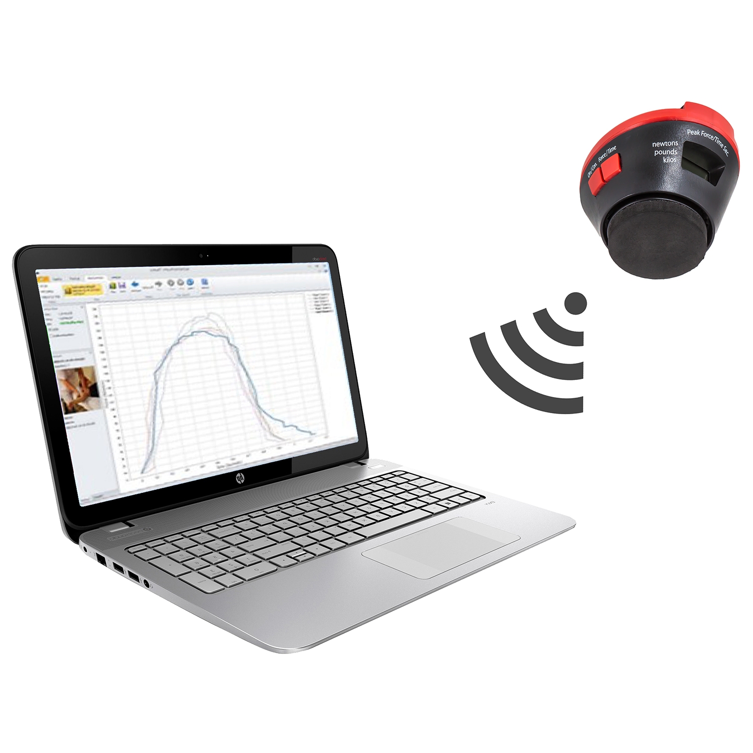 MusTec HD - hand-held dynamometer spierkracht - Bluetooth