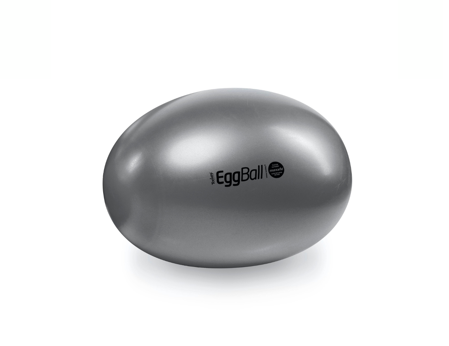 Tonkey EggBall - ballon d'exercice - 65 cm - gris