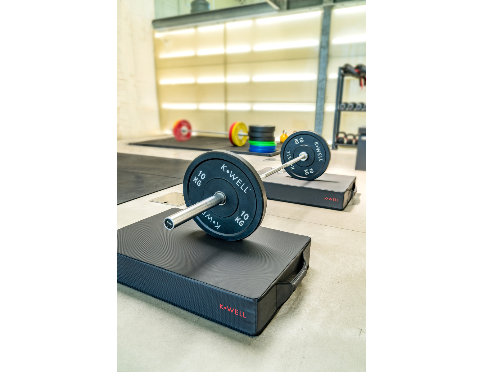 Kwell Bumper plate - 2,5 kg - zwart - per stuk