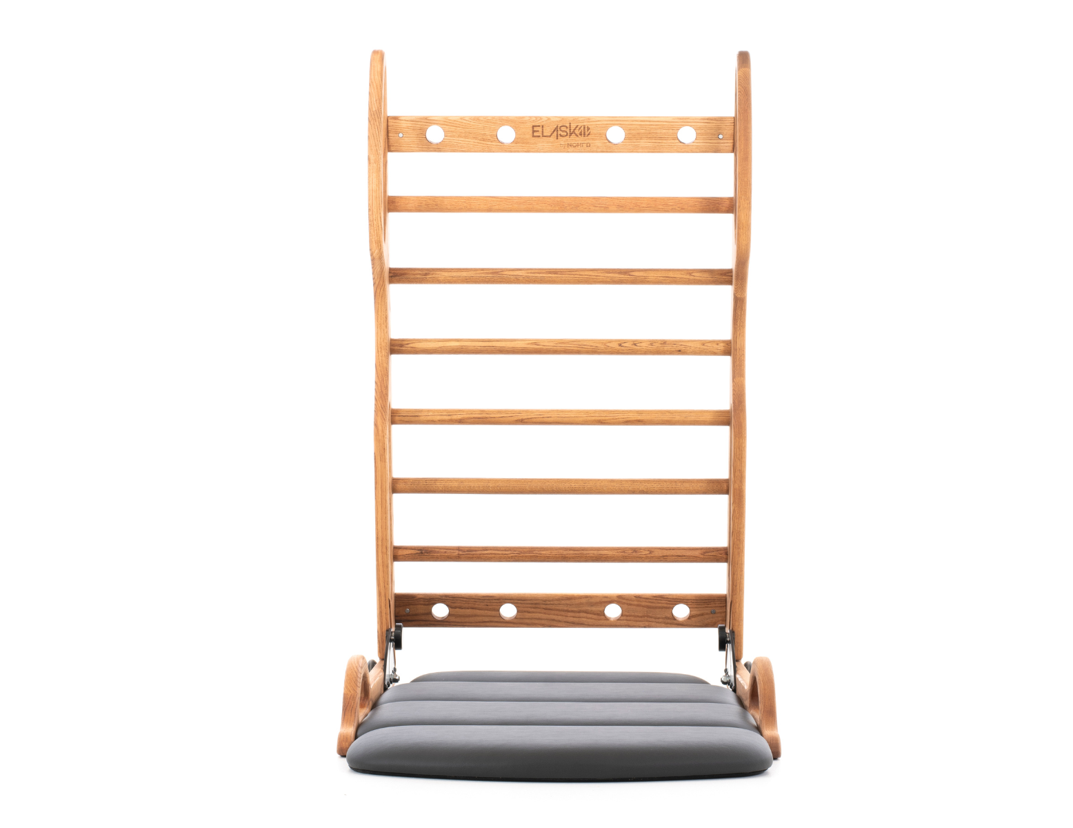 Nohrd Elasko plateforme de stretch et d'exercices - chêne/cuir noir