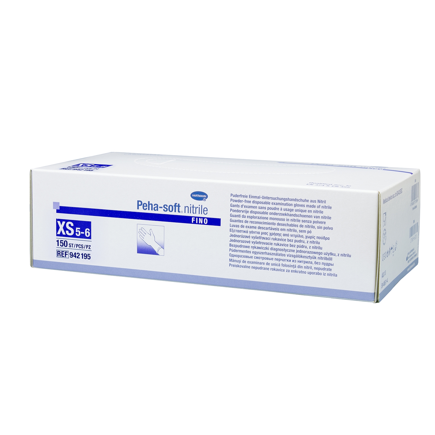 Peha-soft gant nitrile L - fino (150 st)