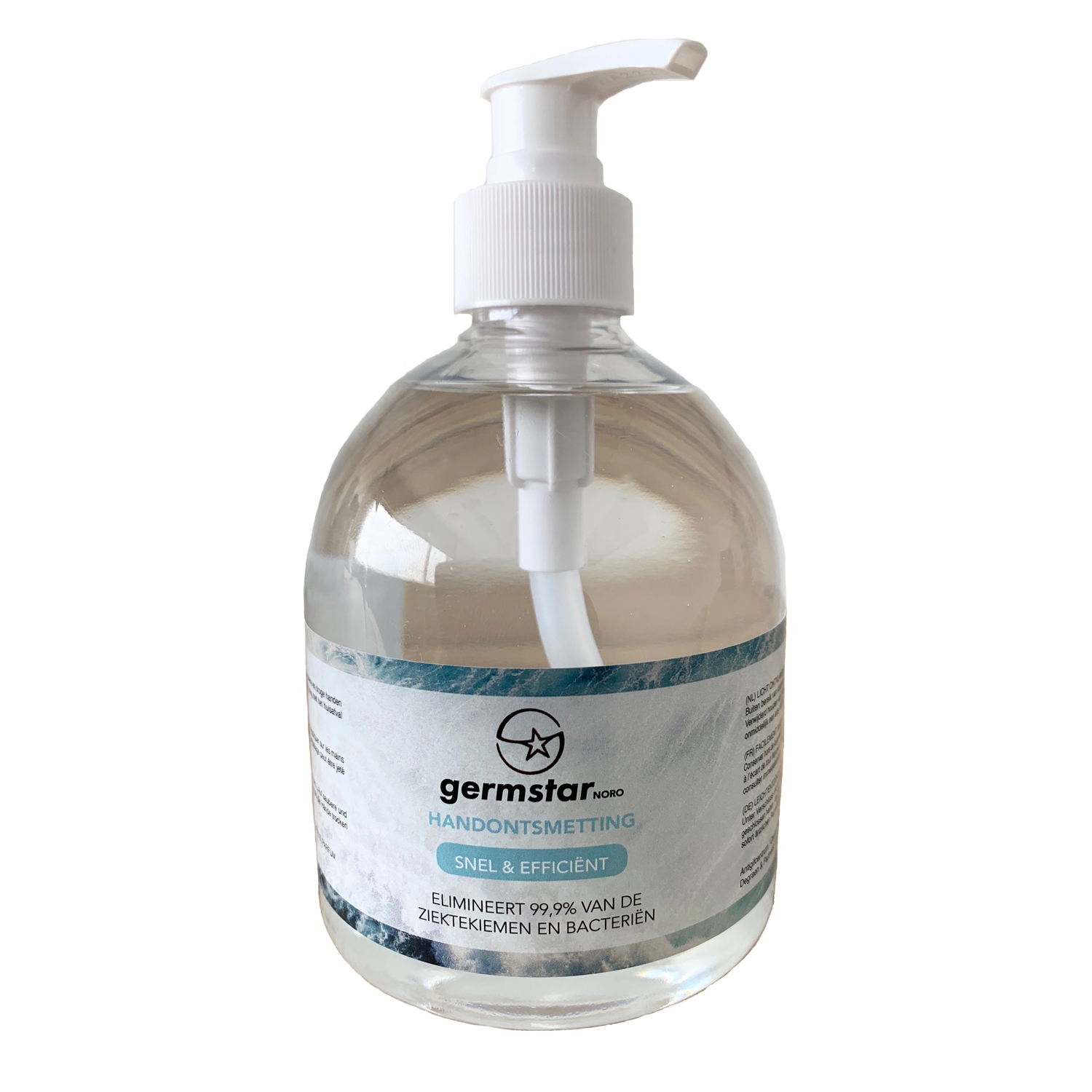 Germstar handontsmetting 70% - pompfles - 500 ml