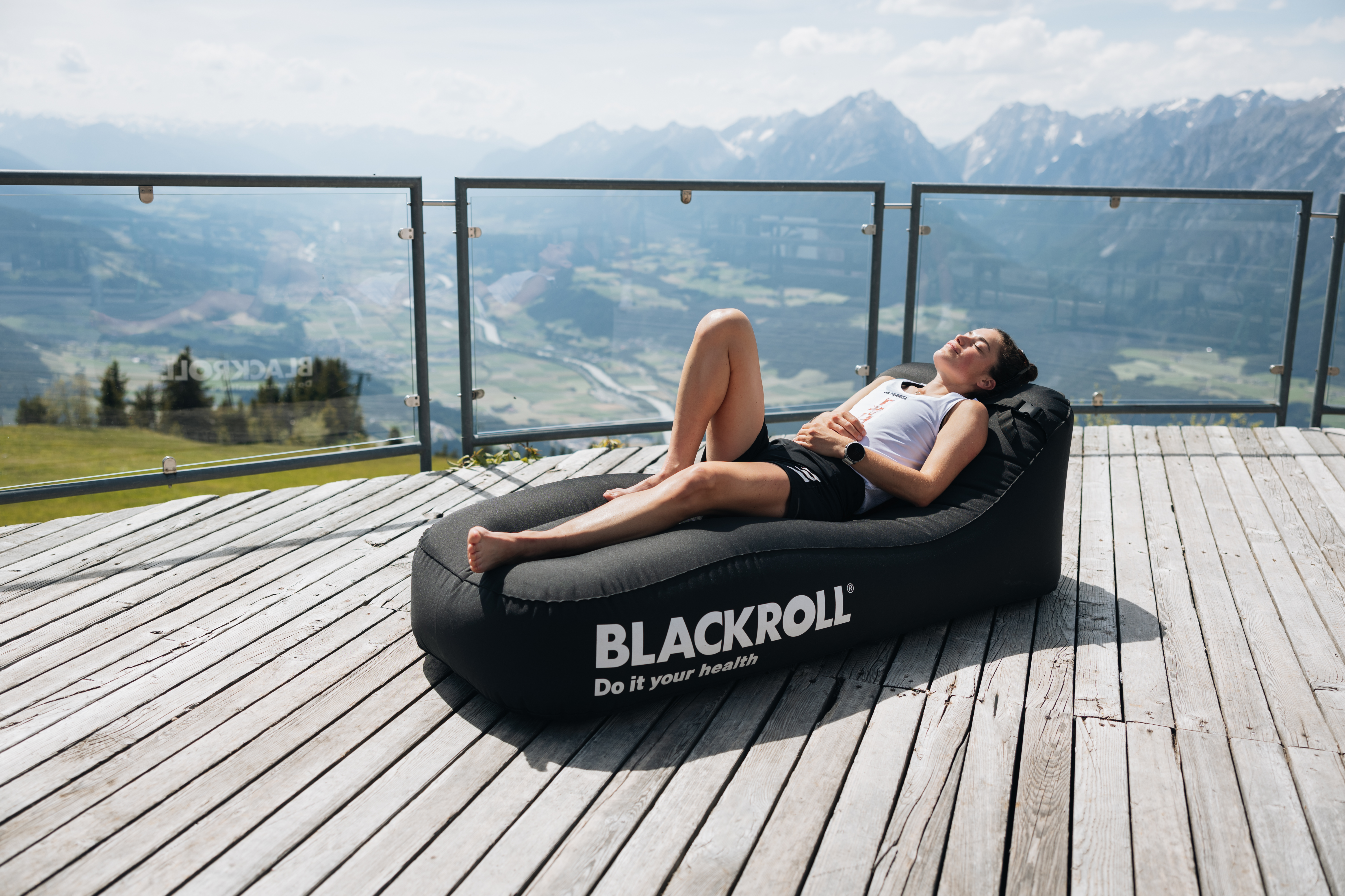 Blackroll Air Lounger - opblaasbaar ligbed